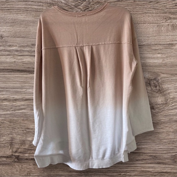 Z SUPPLY Ombre Weekender Pullover L Oversized Cozy - Picture 6 of 7